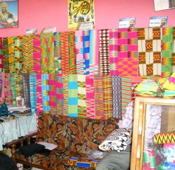 Craft Ideas Newspaper on Kente Cloth For Sale In Adanwomase